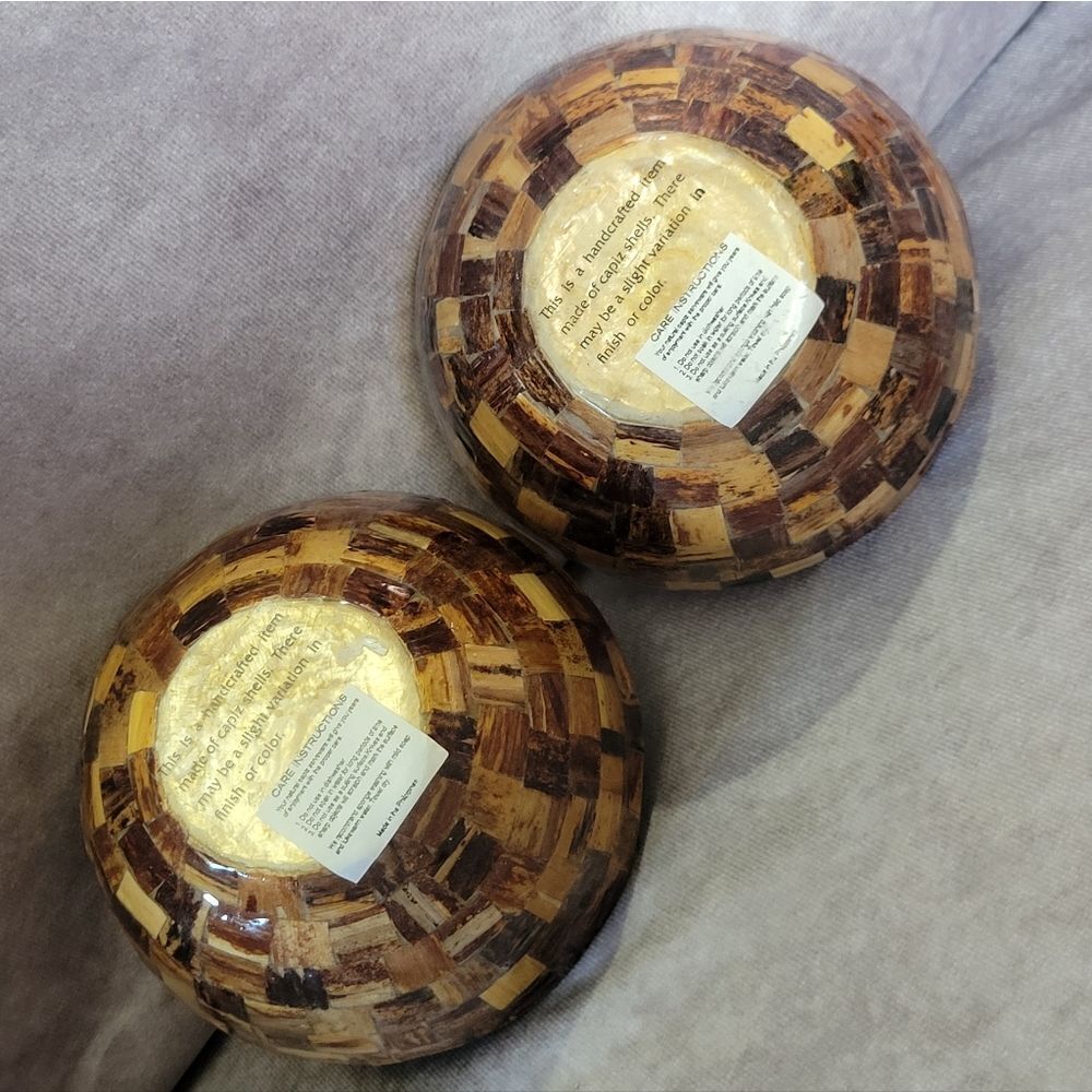 Capiz Shell Bowls - Picture 3 of 12